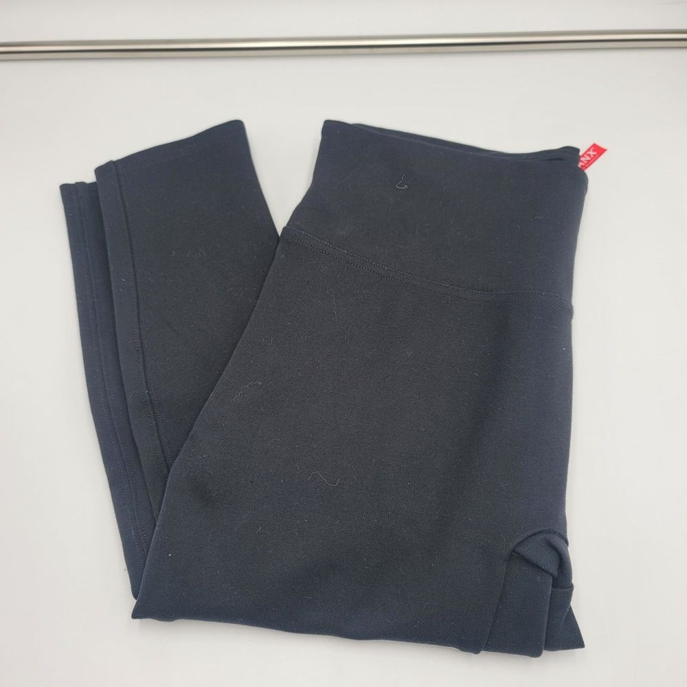 SPANX Ponte Leggings Small Black Tall 20264T Ankle Length Pants